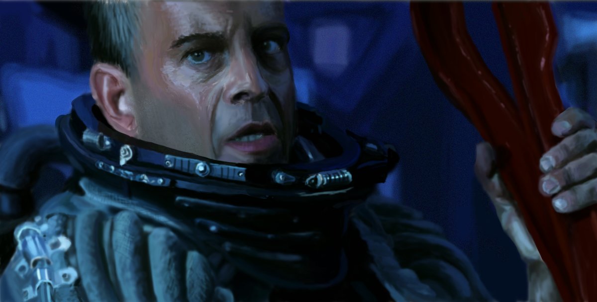 Original character illustration with full shading