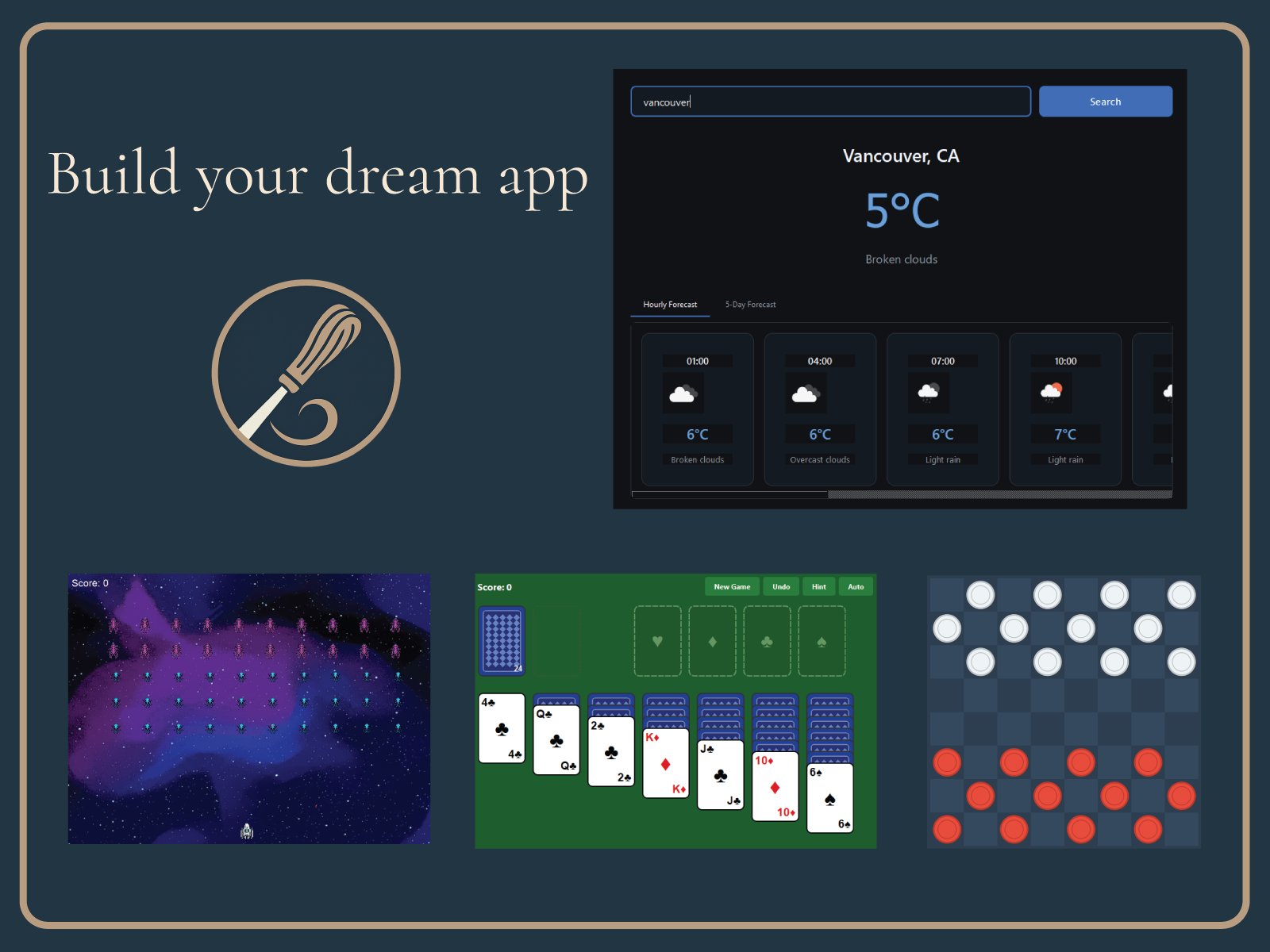 Whittl generating an app from a text prompt